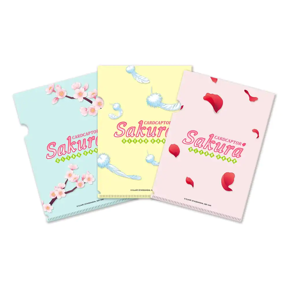 Cardcaptor Sakura Clear Card Clearfile 3er-Set Produktfoto