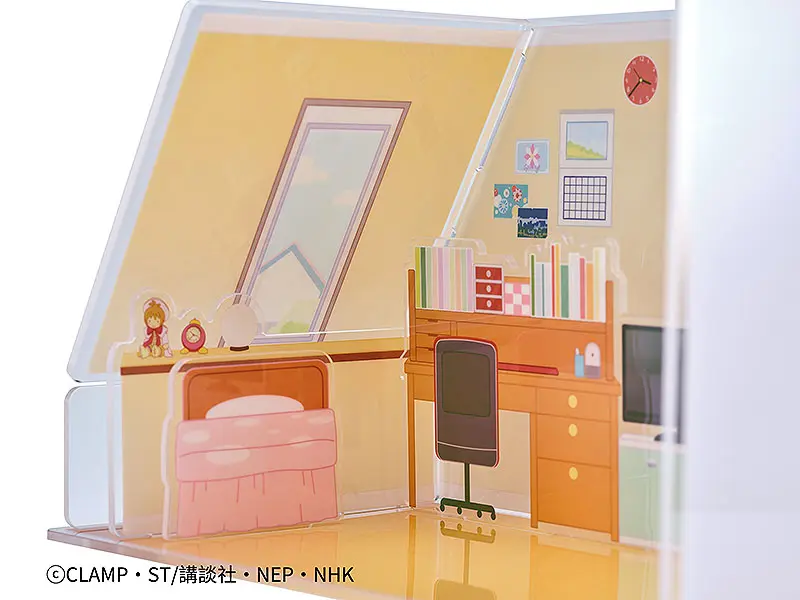 Cardcaptor Sakura: Clear Card Acryl Diorama Background (Sakura's Bedroom) termékfotó