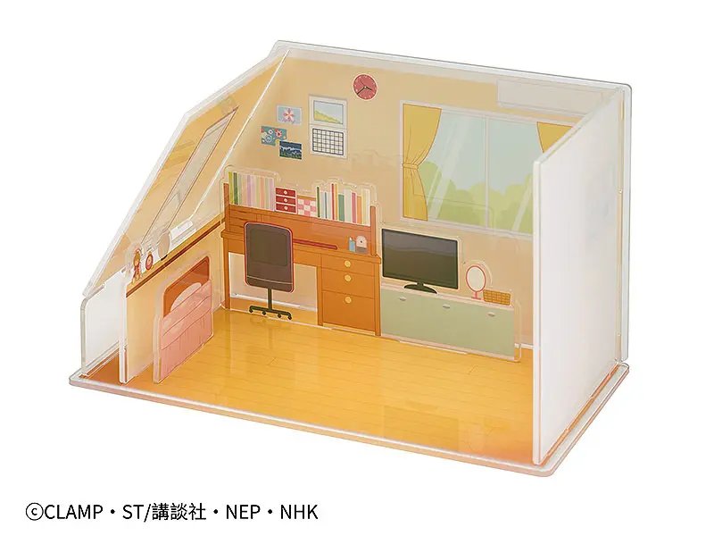 Cardcaptor Sakura: Clear Card Acryl Diorama Background (Sakura's Bedroom) termékfotó