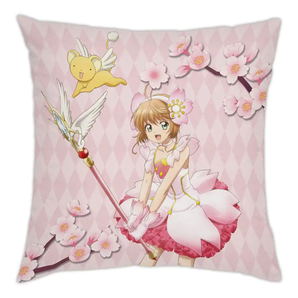 Cardcaptor Sakura Clear Card Kissen Blühender Frühling 35 x 35 cm Produktfoto