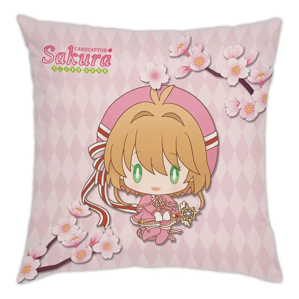 Cardcaptor Sakura Clear Card Kissen Sakura & Kero-chan 35 x 35 cm Produktfoto