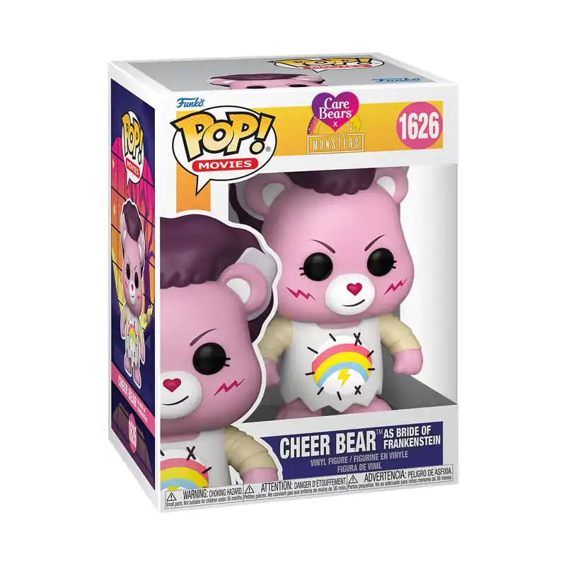 Die Glücksbärchen x Universal Monsters Funko POP! Vinyl Figur Cheer Bear Bride of Frankenstein 9 cm termékfotó