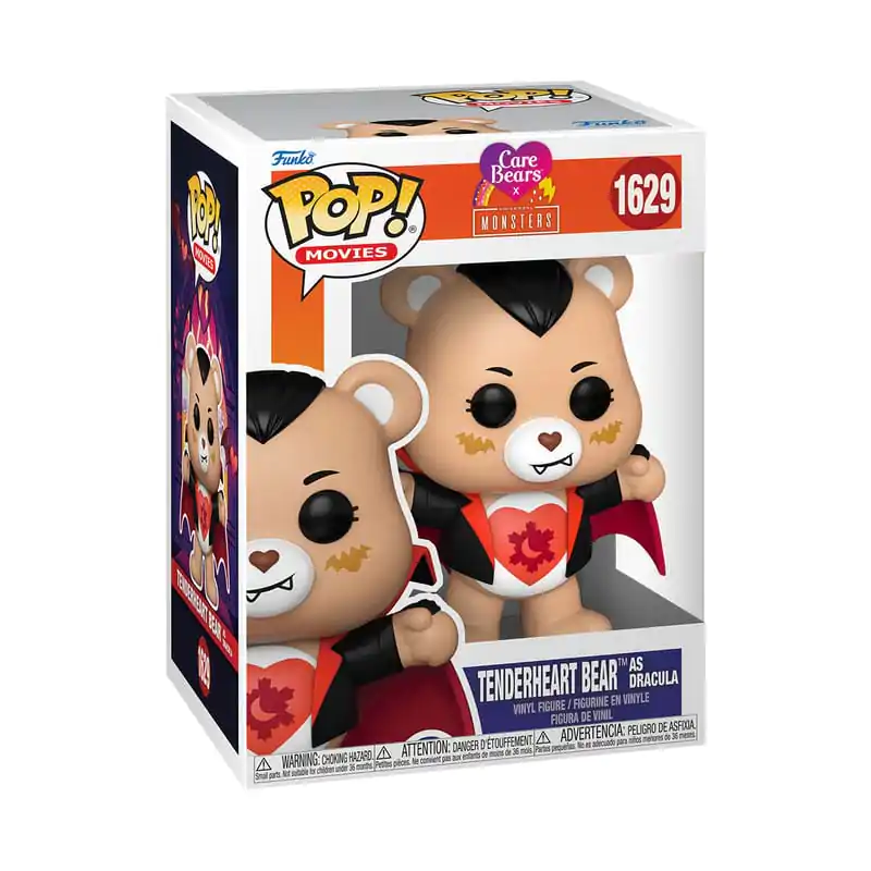 Die Glücksbärchen x Universal Monsters Funko POP! Vinyl Figur Tender Heart Bear as Dracula 9 cm termékfotó