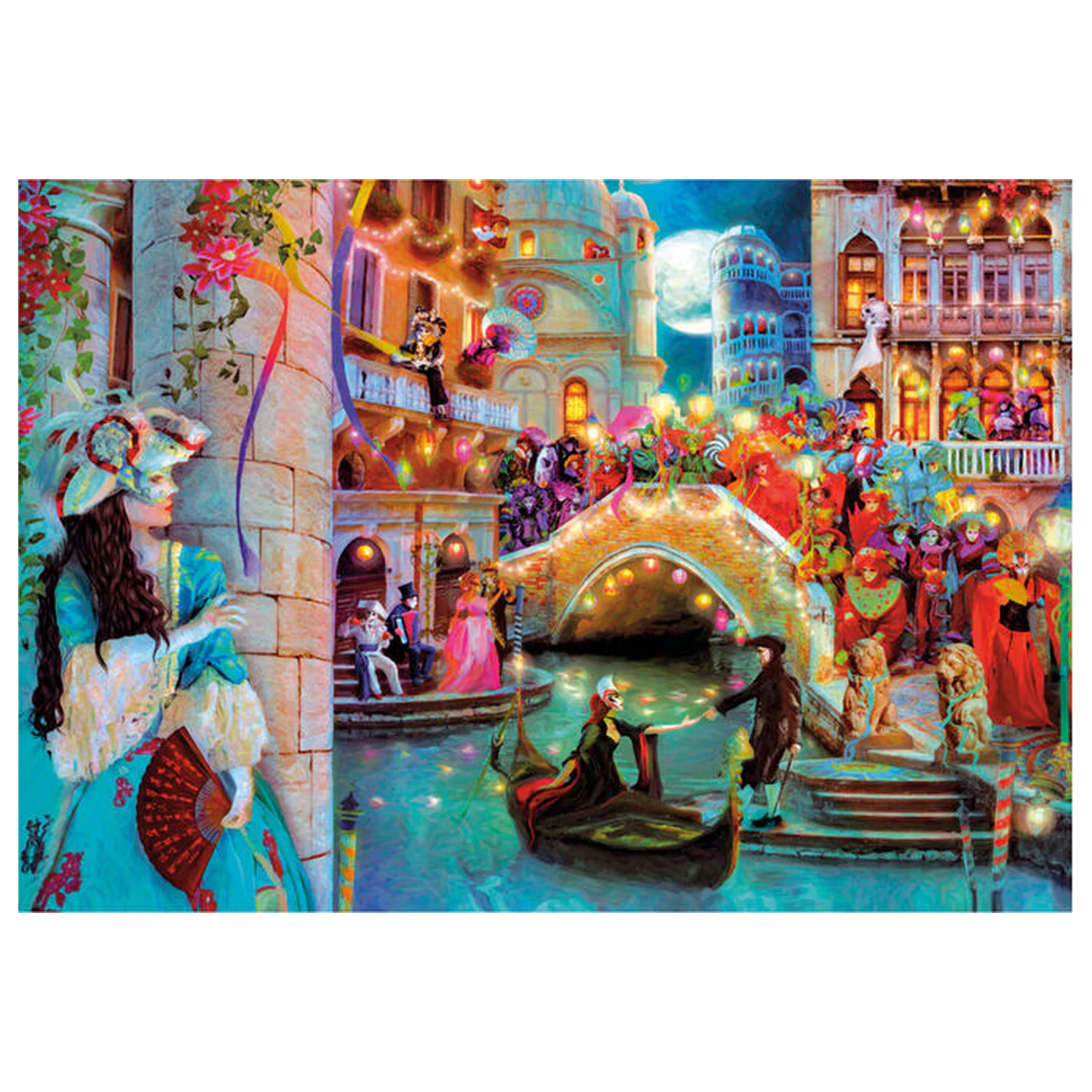 Carnival Moon Puzzle 1000 Teile Produktfoto