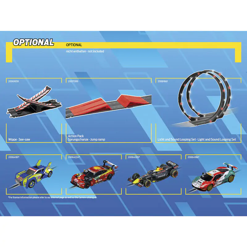 Carrera GO!!! Sonic the Hedgehog Sonic + Shadow elektrische Rennstrecke Produktfoto