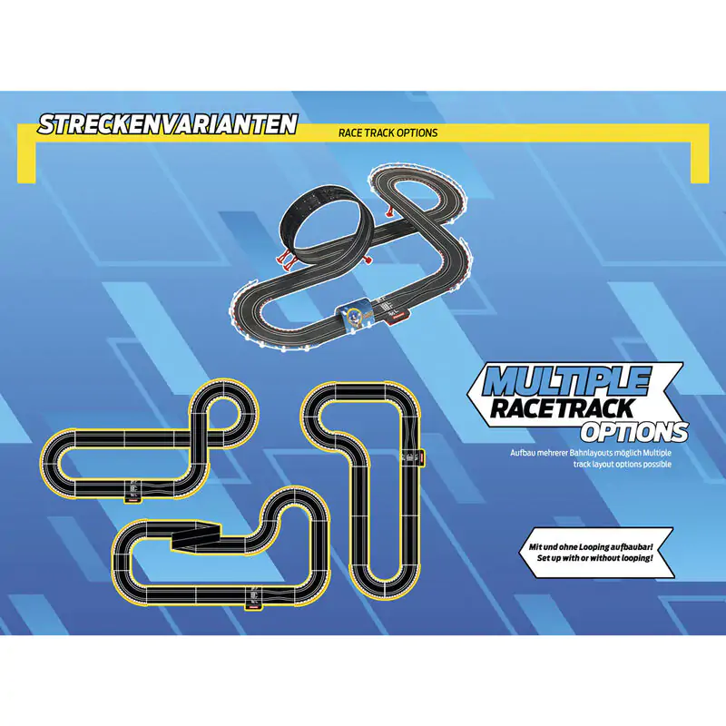 Carrera GO!!! Sonic the Hedgehog Sonic + Shadow elektrische Rennstrecke Produktfoto