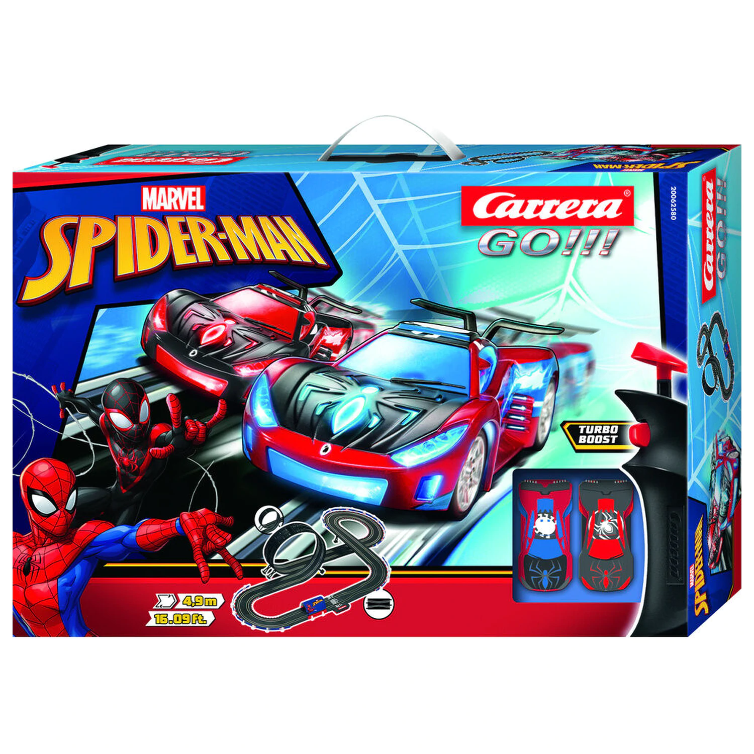 Carrera GO!!! Marvel Spiderman Rennstrecke Produktfoto