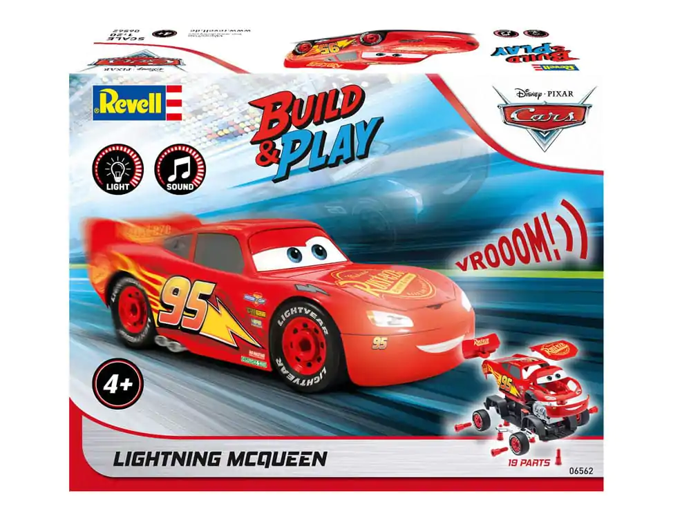 Cars Model Kit 1/20 Lightning McQueen 20 cm Produktfoto