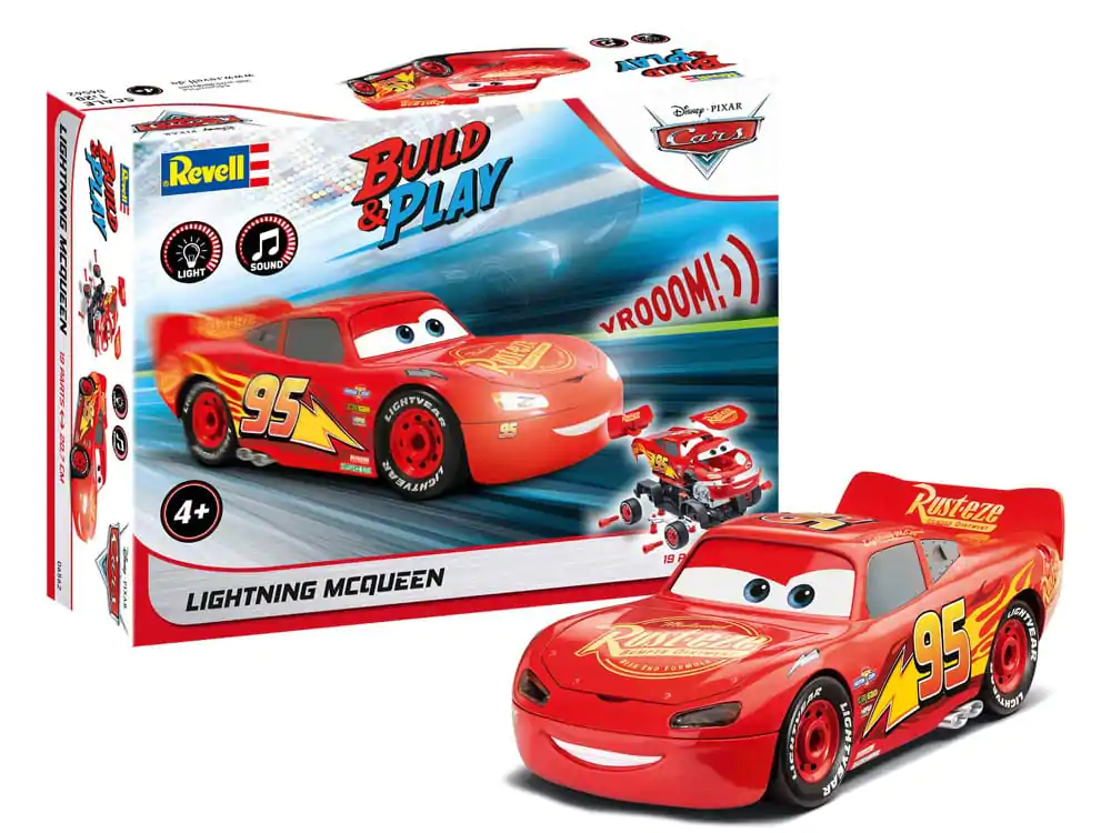Cars Model Kit 1/20 Lightning McQueen 20 cm Produktfoto
