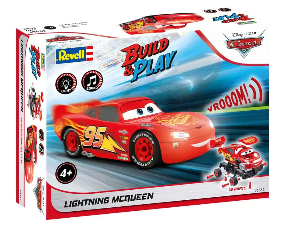 Cars Model Kit 1/20 Lightning McQueen 20 cm Produktfoto