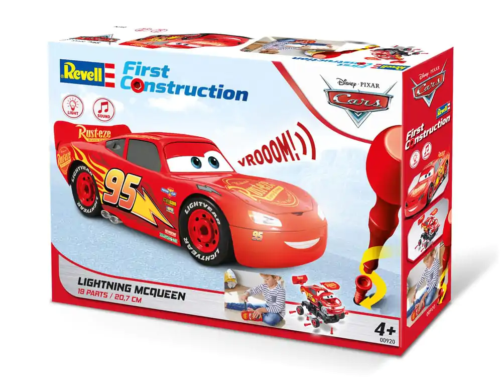 Cars First Construction Bauset Lightning McQueen 21 cm termékfotó