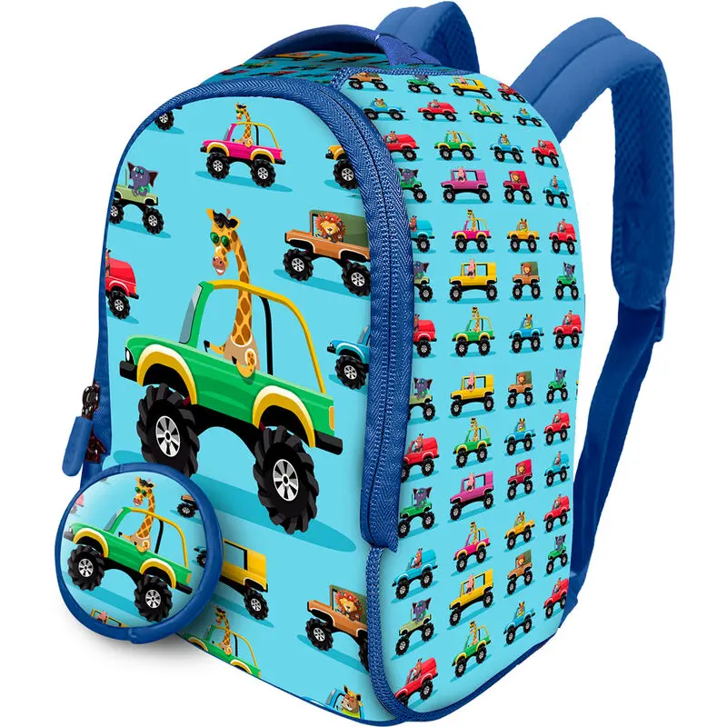 Cars Rucksack + Geldbörse Neopren Rucksack 26cm Produktfoto