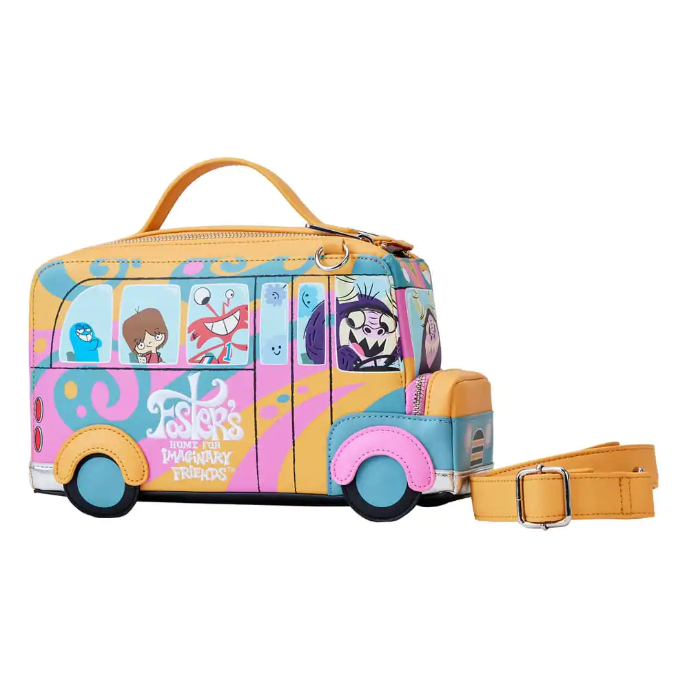 Cartoon Network by Loungefly Umhängetasche Foster's Home for Imaginary Friends Figural Bus Produktfoto