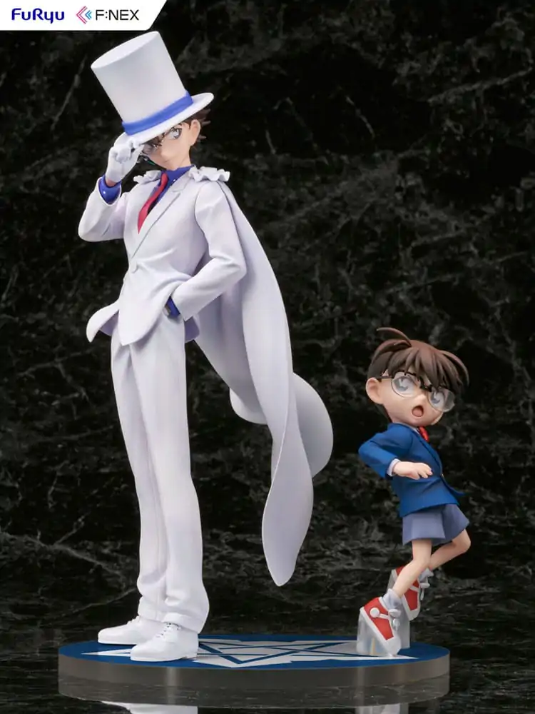 Detektiv Conan F:NEX PVC Statue 1/7 Conan Edogawa & Kid the Phantom Thief 29 cm termékfotó