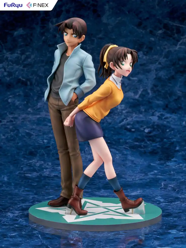 Detektiv Conan F:NEX PVC Statue 1/7 Heiji Hattori & Kazuha Toyama 26 cm termékfotó