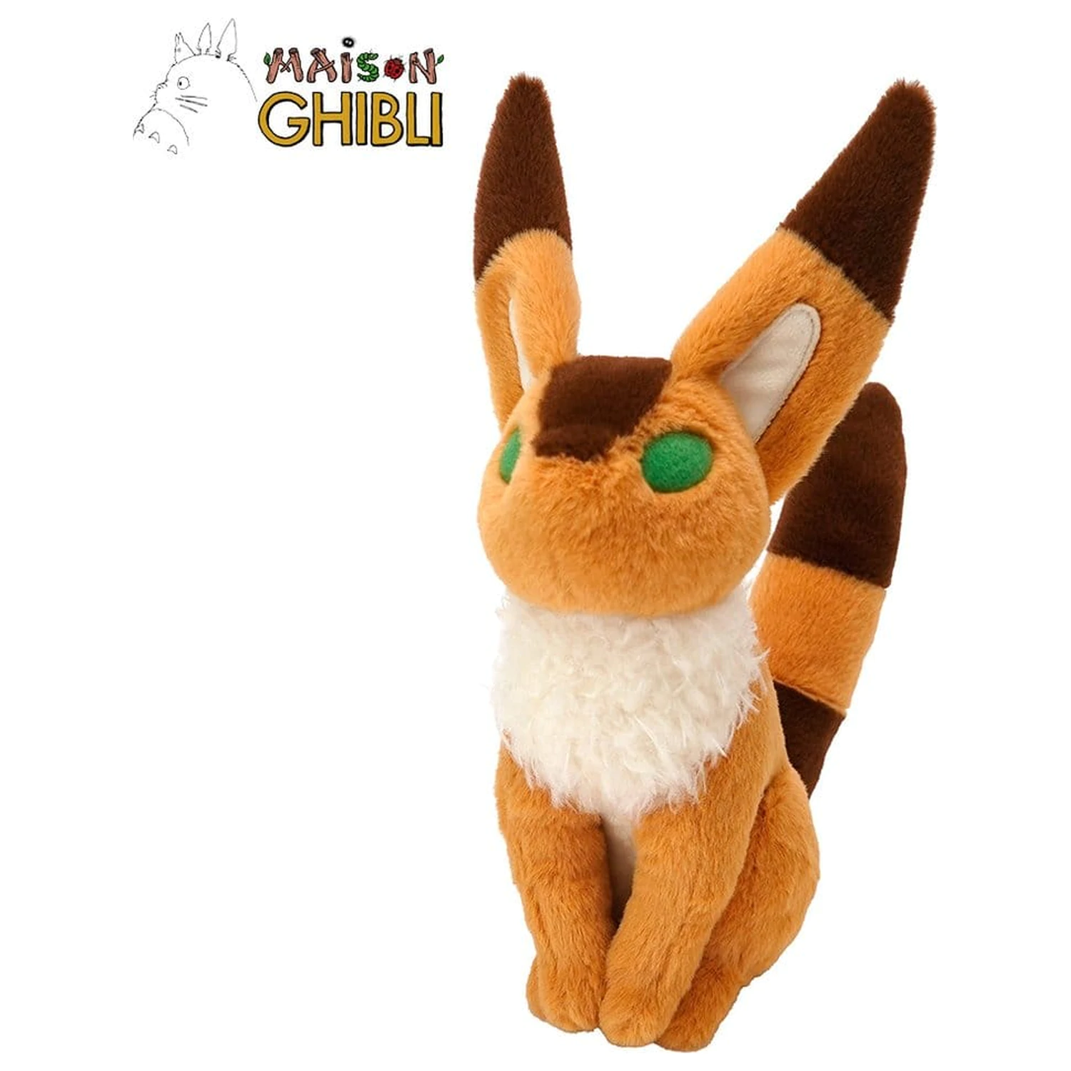 Castle in the Sky Komorebi Plüsch Figur Fuchs Eichhörnchen 24 cm Produktfoto