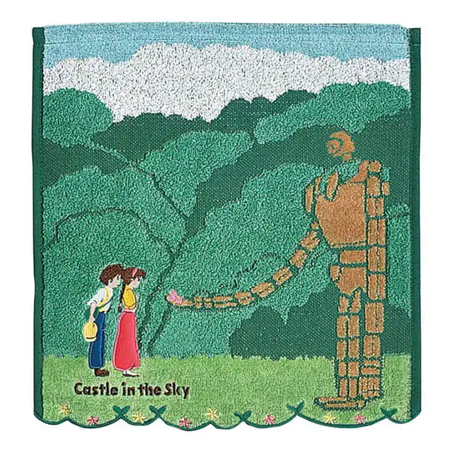 Das Schloss im Himmel Mini-Handtuch Robot Soldier 34 x 36 cm Produktfoto