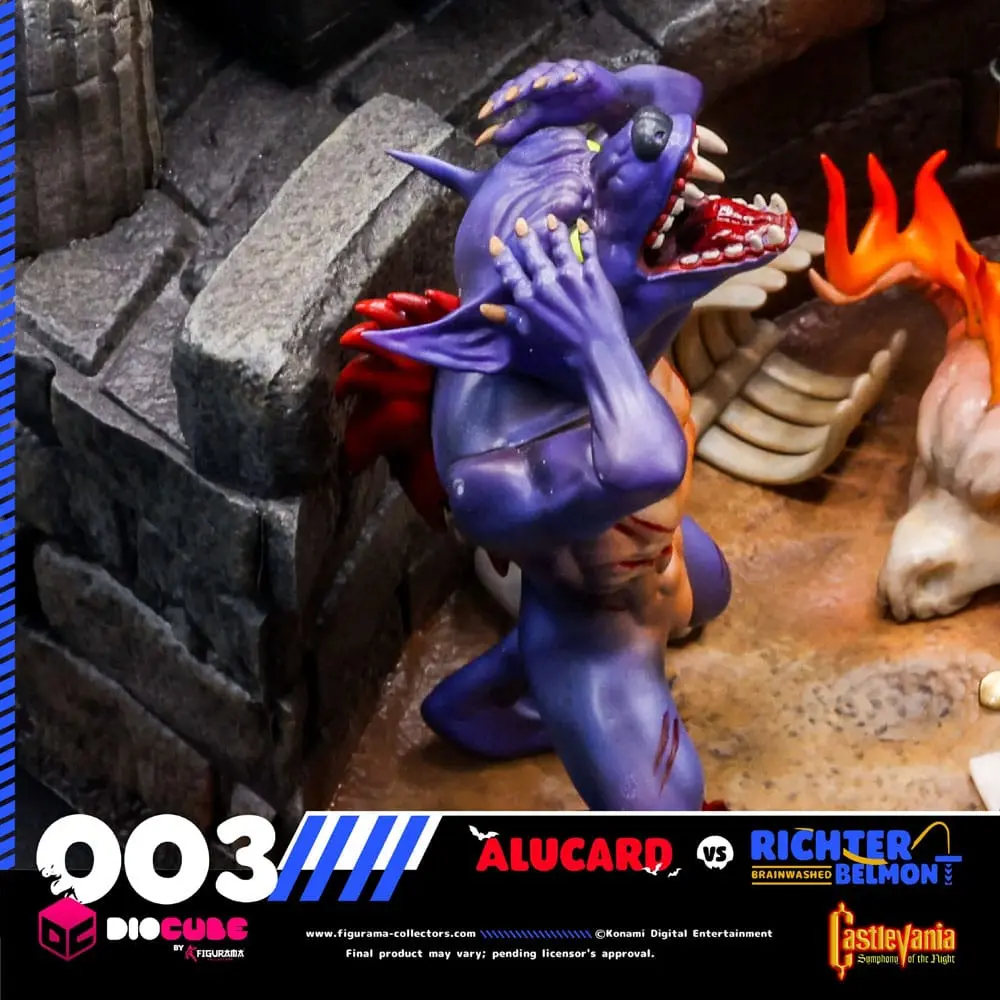 Castlevania DioCube PVC Diorama Alucard Vs Richter Belmont 15 cm termékfotó