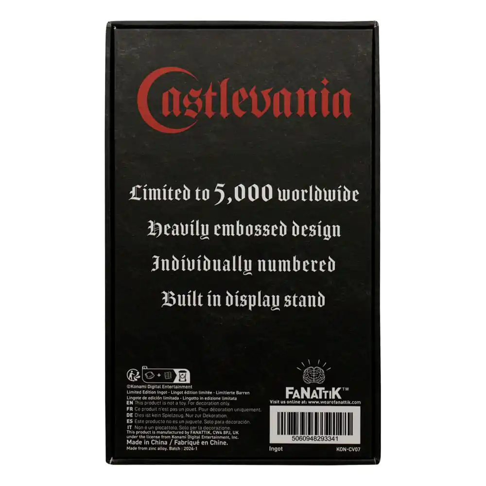 Castlevania Metallbarren Alucard Shield Limited Edition termékfotó