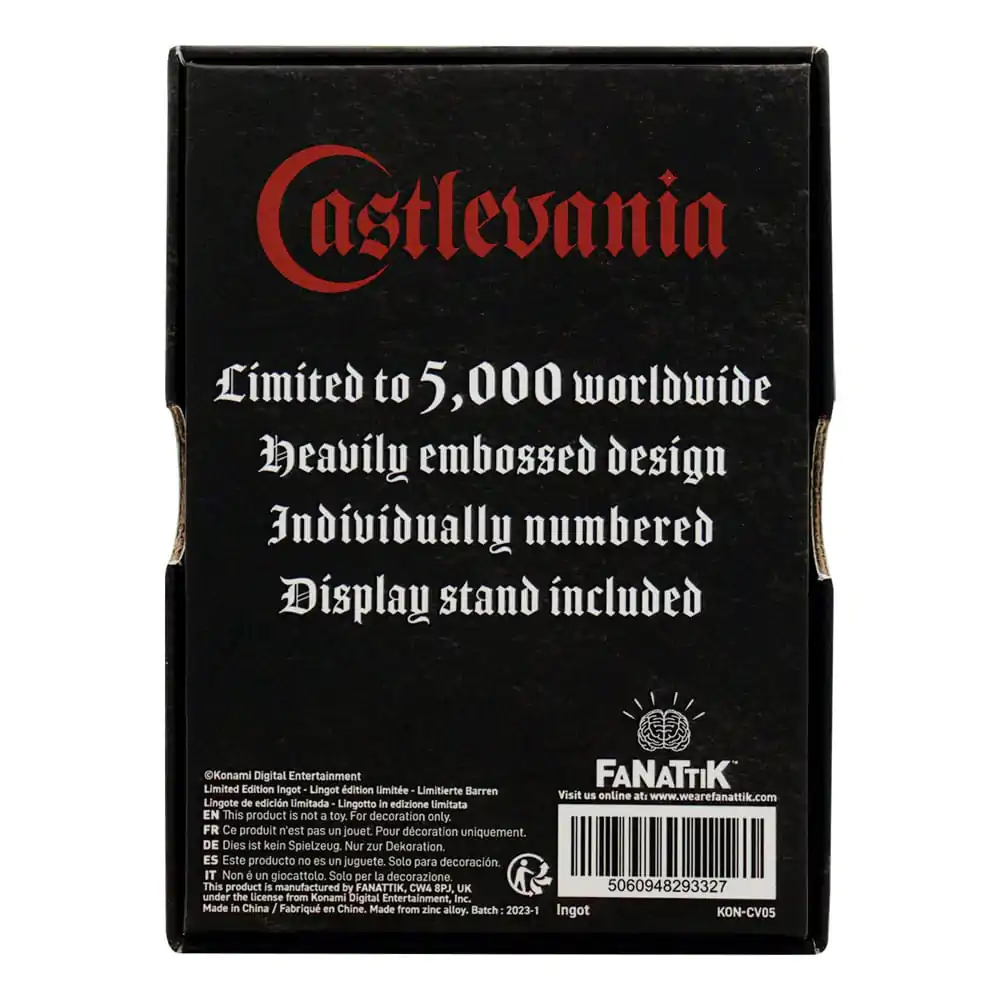 Castlevania Metallbarren Dracula Limited Edition termékfotó