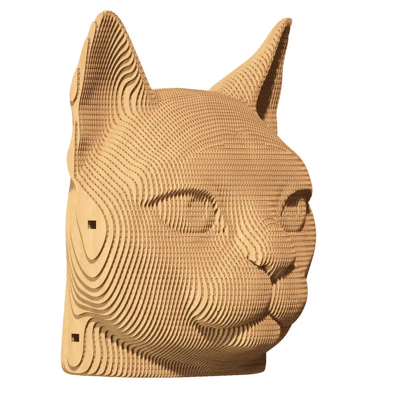Katze Kartonisches 3D-Puzzle 89 Teile Produktfoto