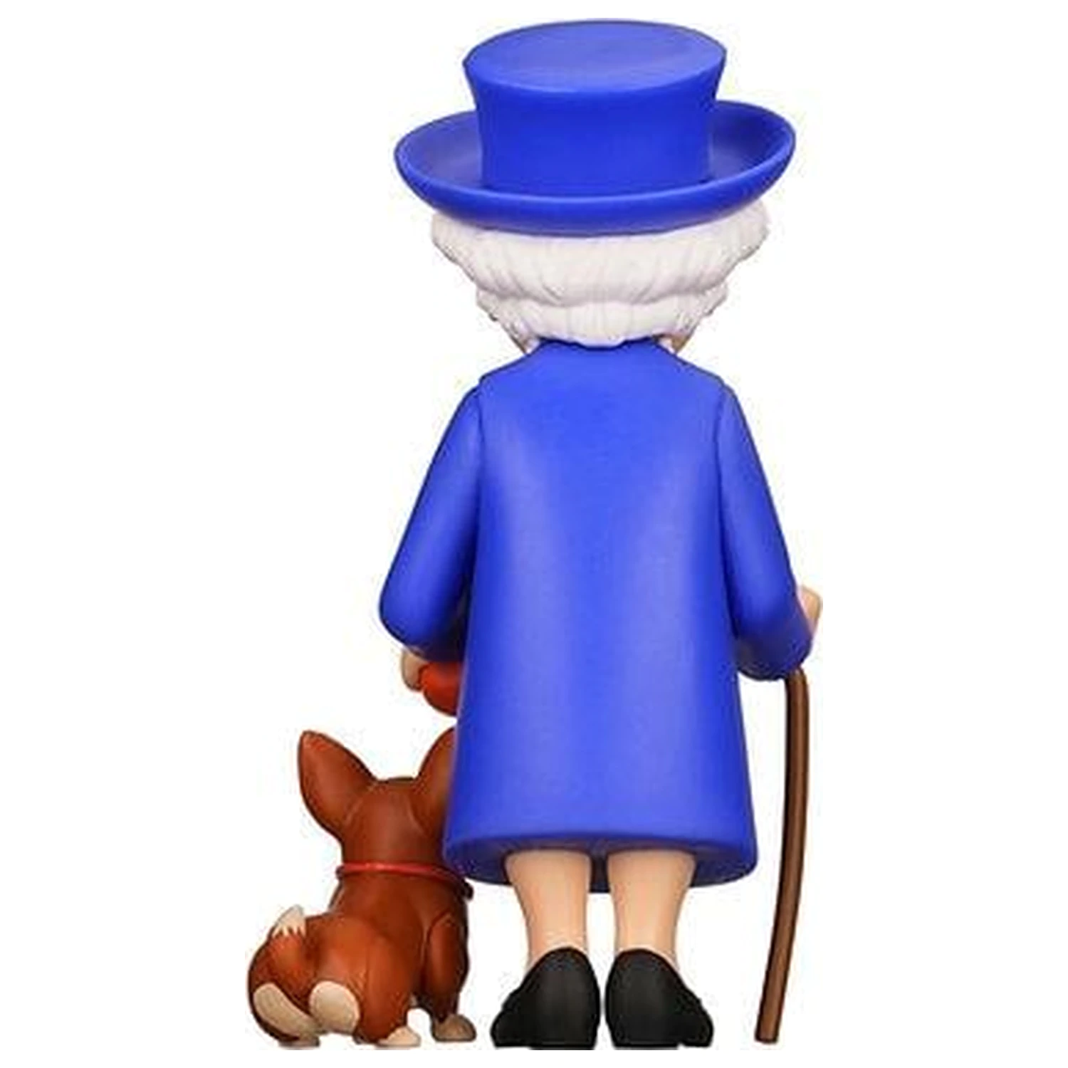 Celebrity Queen Elizabeth II with her Corgi Figur Minix 12cm Produktfoto