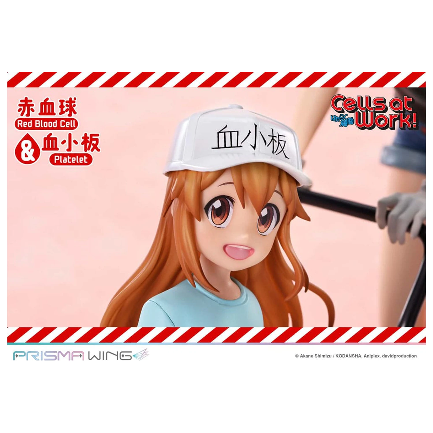 Cells at Work Prisma Wing PVC Statue Red Blood Cell & Platelet 26 cm Produktfoto