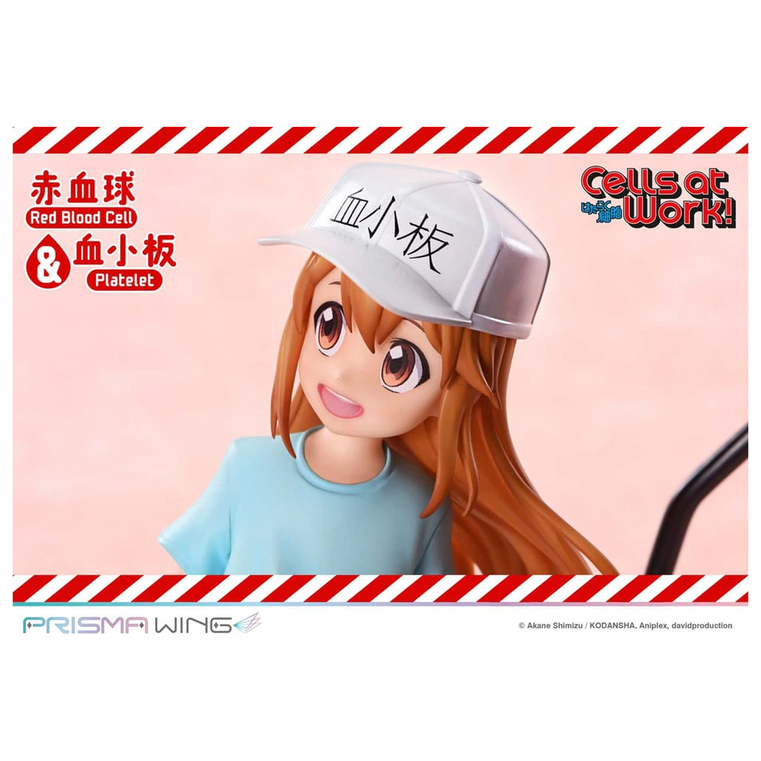 Cells at Work Prisma Wing PVC Statue Red Blood Cell & Platelet 26 cm Produktfoto