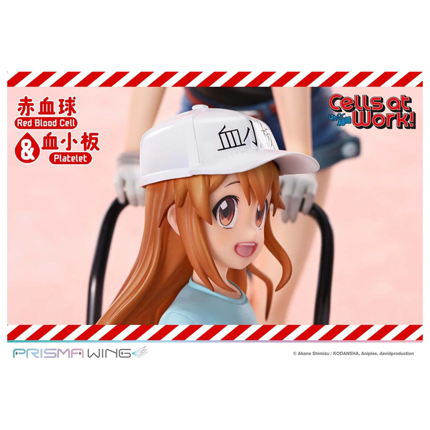 Cells at Work Prisma Wing PVC Statue Red Blood Cell & Platelet 26 cm Produktfoto