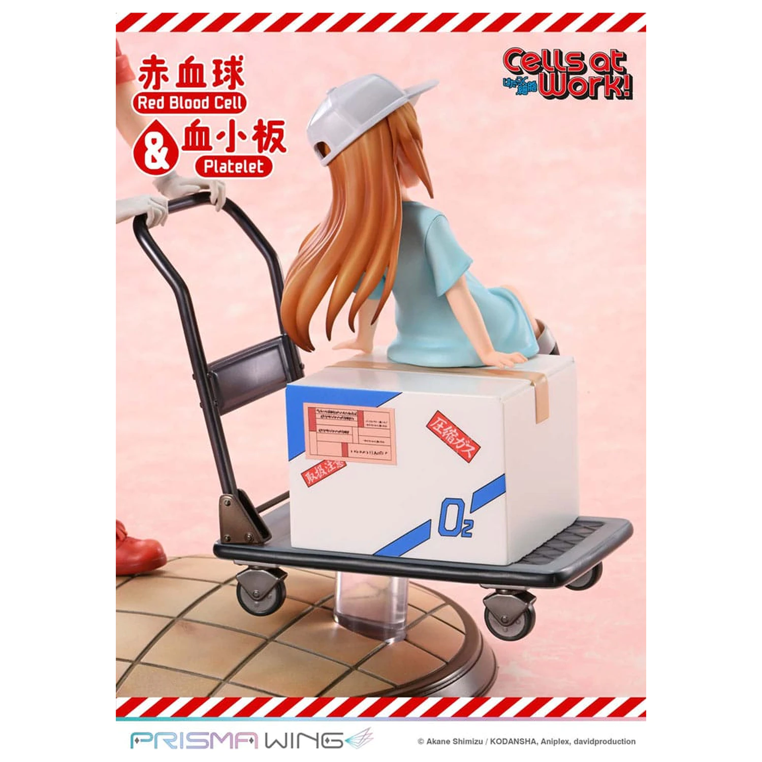 Cells at Work Prisma Wing PVC Statue Red Blood Cell & Platelet 26 cm Produktfoto