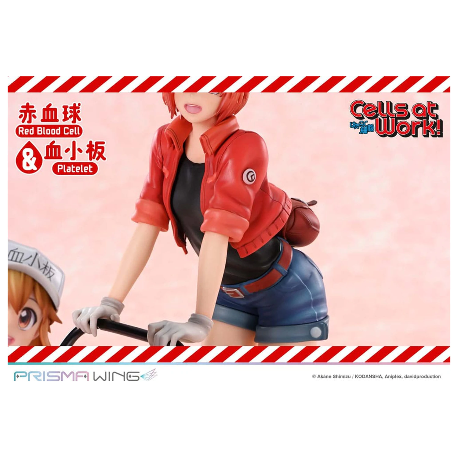 Cells at Work Prisma Wing PVC Statue Red Blood Cell & Platelet 26 cm Produktfoto