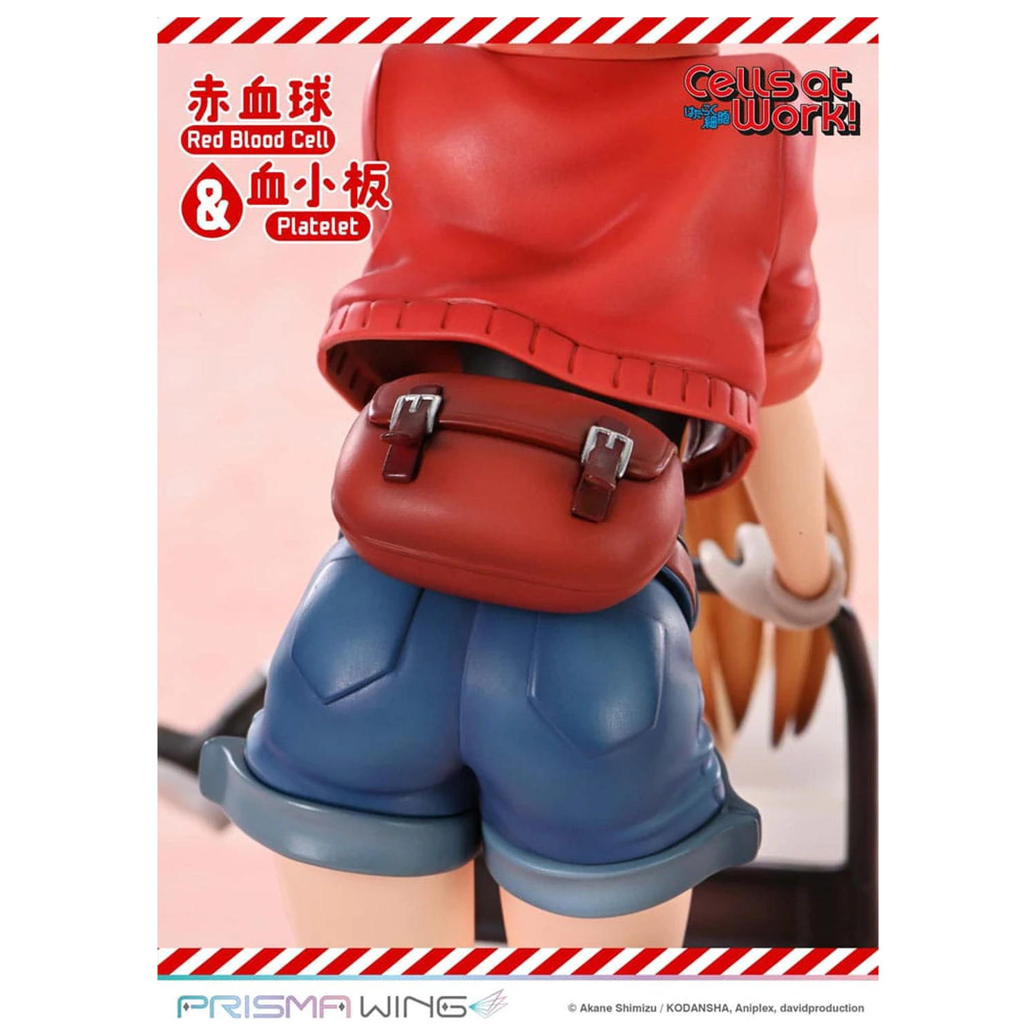 Cells at Work Prisma Wing PVC Statue Red Blood Cell & Platelet 26 cm Produktfoto