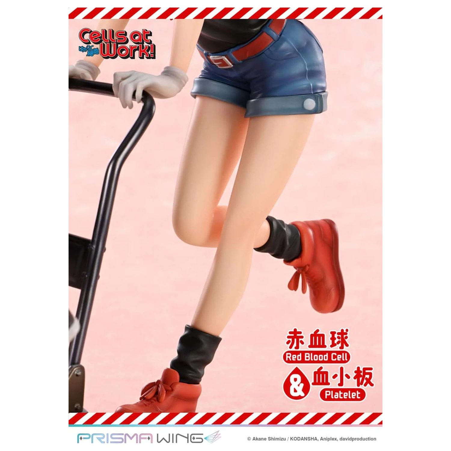 Cells at Work Prisma Wing PVC Statue Red Blood Cell & Platelet 26 cm Produktfoto