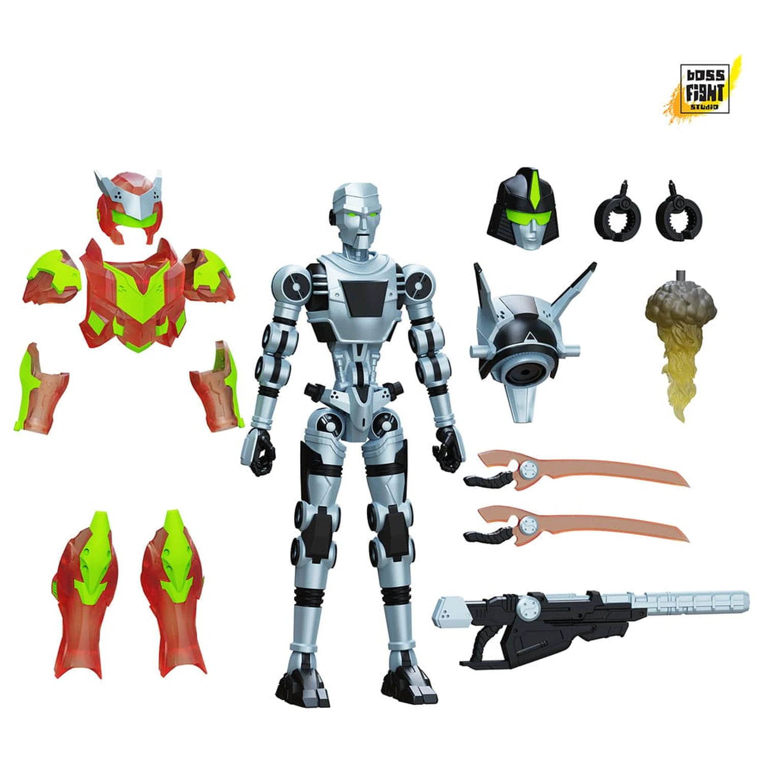 CGT Corp Epic H.A.C.K.S. Action Figur 1/12 Wave 1 CGT Combat Drone: Agile Battle Roboter 18 cm Produktfoto