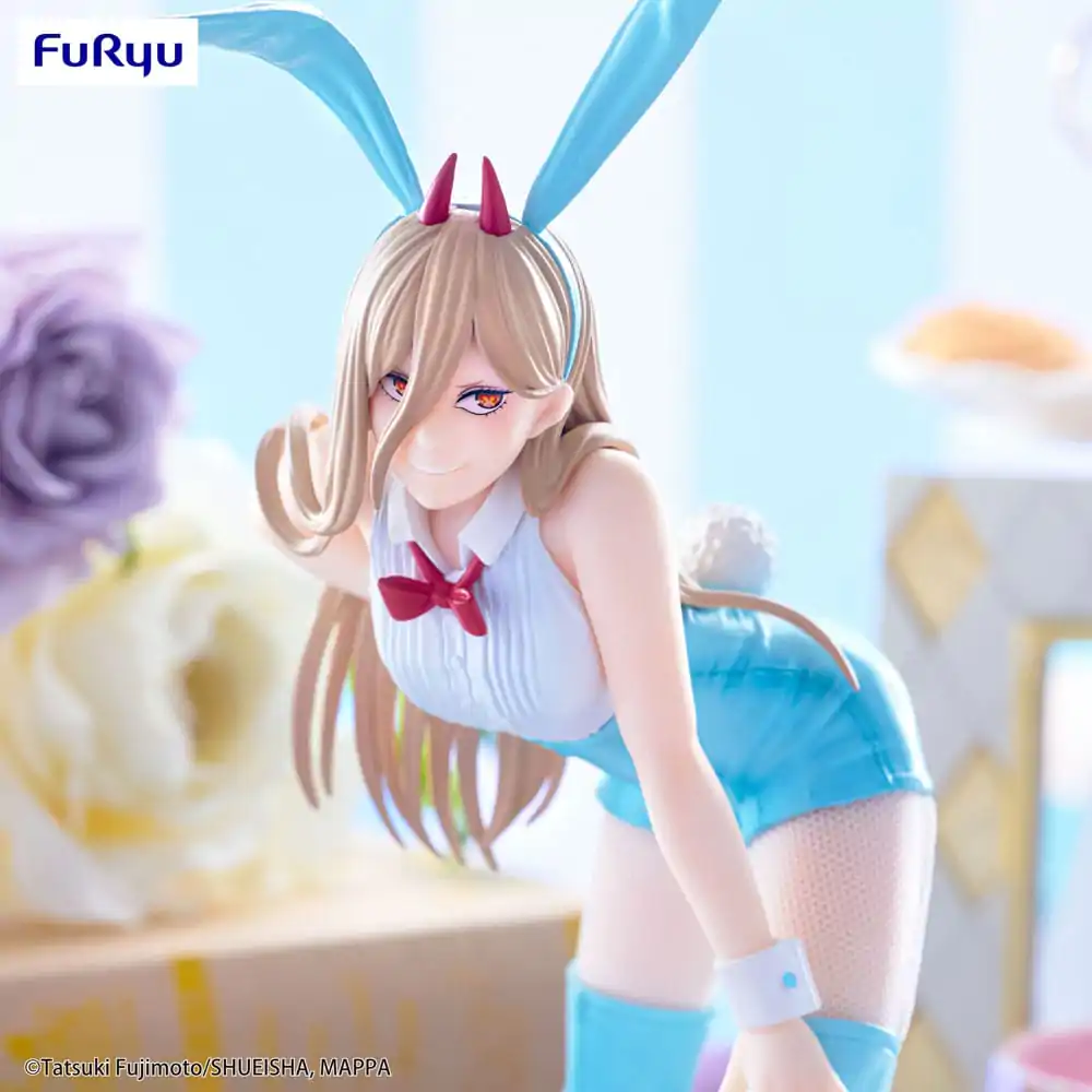Chainsaw Man BiCute Bunnies PVC-Statue Power Light Blue Color Ver. 30 cm Produktfoto