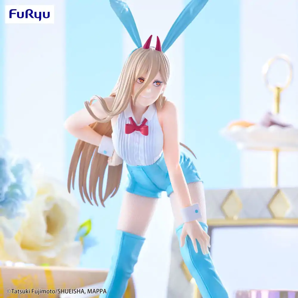 Chainsaw Man BiCute Bunnies PVC-Statue Power Light Blue Color Ver. 30 cm Produktfoto