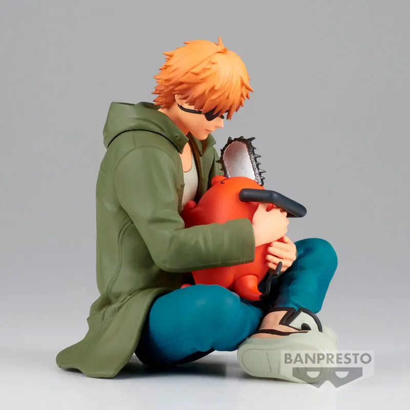 Chainsaw Man Break Time Denji &amp; Pochita Figur 9cm Produktfoto