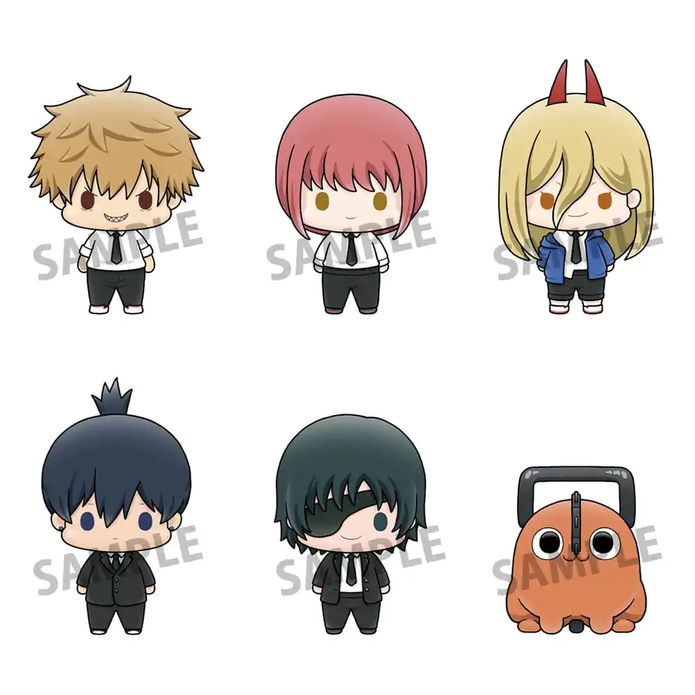 Chainsaw Man Chokorin Maskottchen Serie Sammelfigur 6er-Pack 5 cm Produktfoto