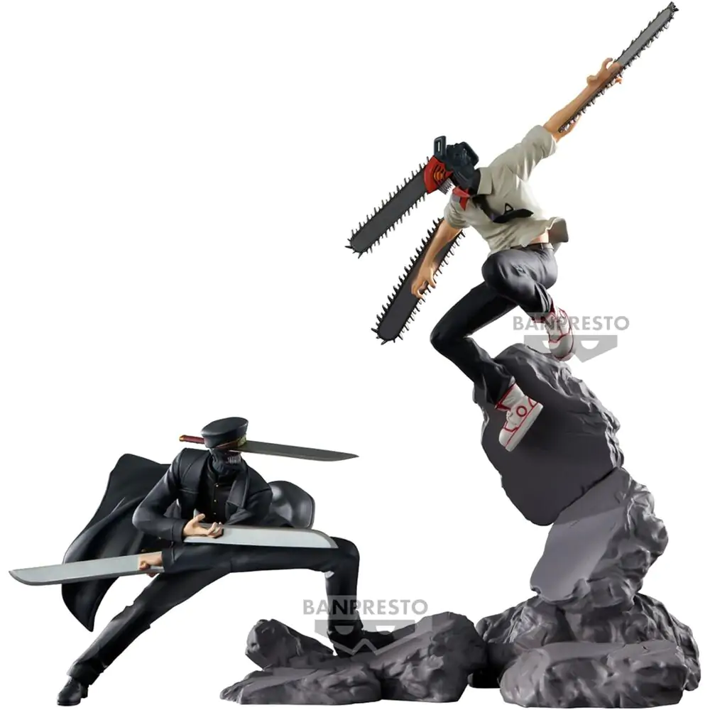 Chainsaw Man Combination Battle Katana Man Samurai Sword Figur 18cm termékfotó