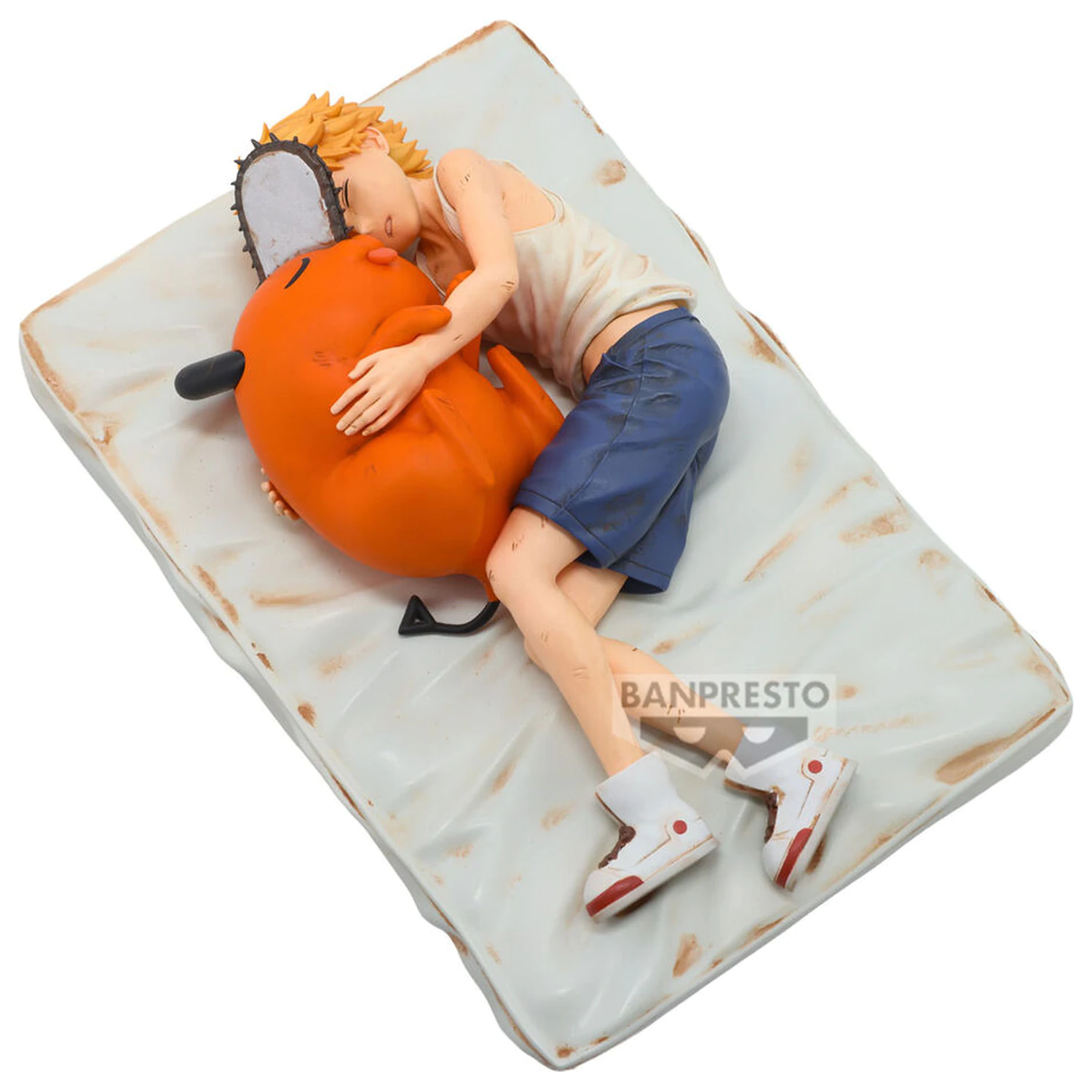 Chainsaw Man Denji & Pochita Break Time Figur 14cm Produktfoto