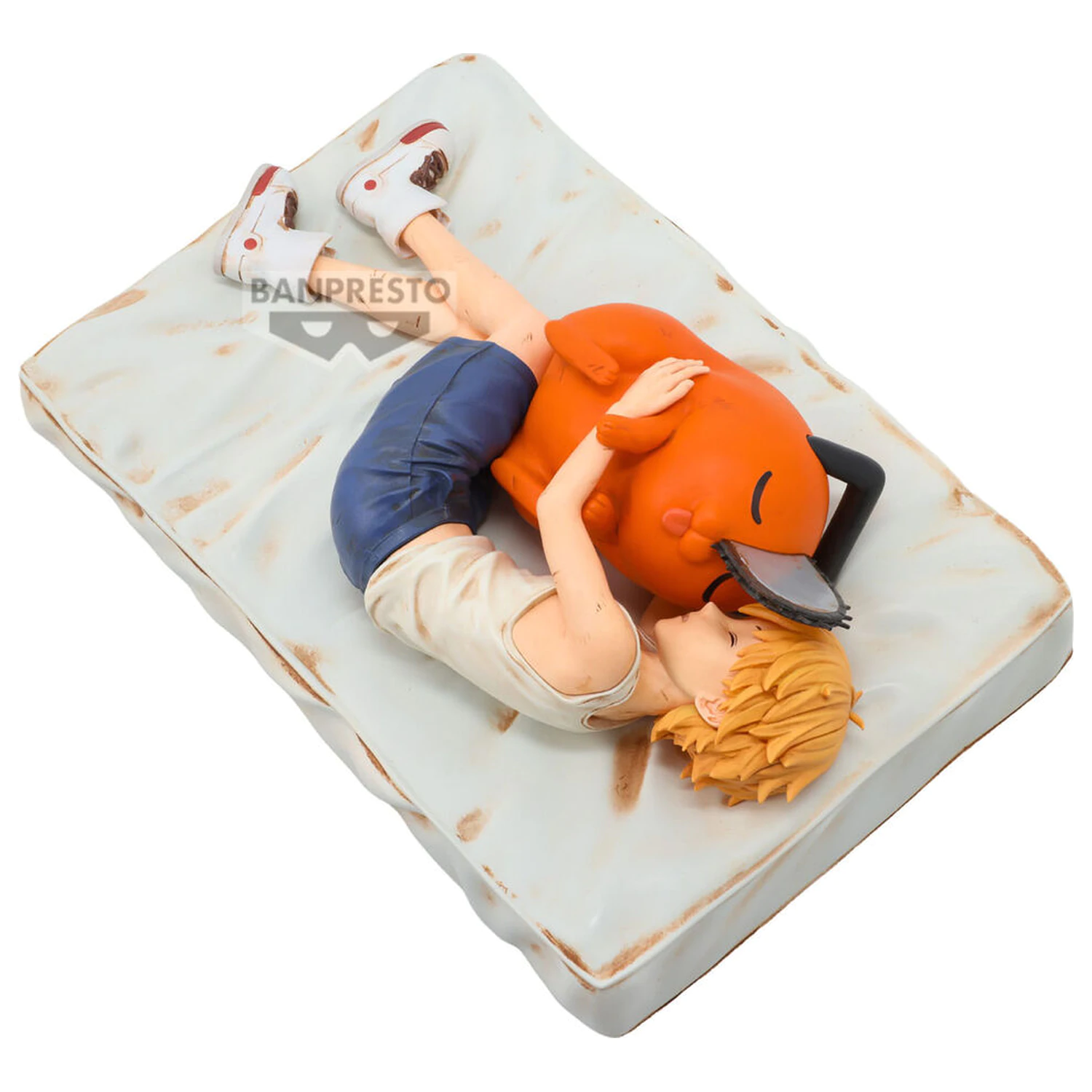 Chainsaw Man Denji & Pochita Break Time Figur 14cm Produktfoto