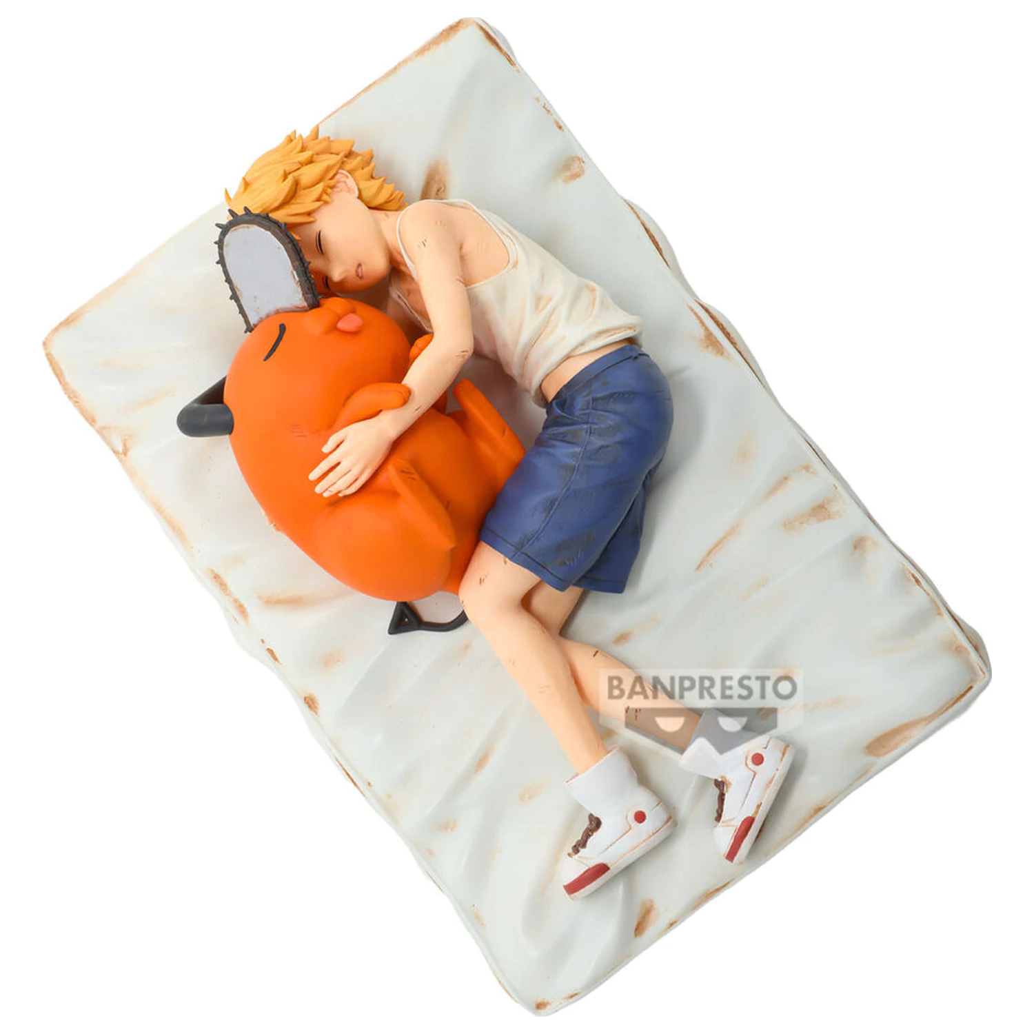 Chainsaw Man Denji & Pochita Break Time Figur 14cm Produktfoto