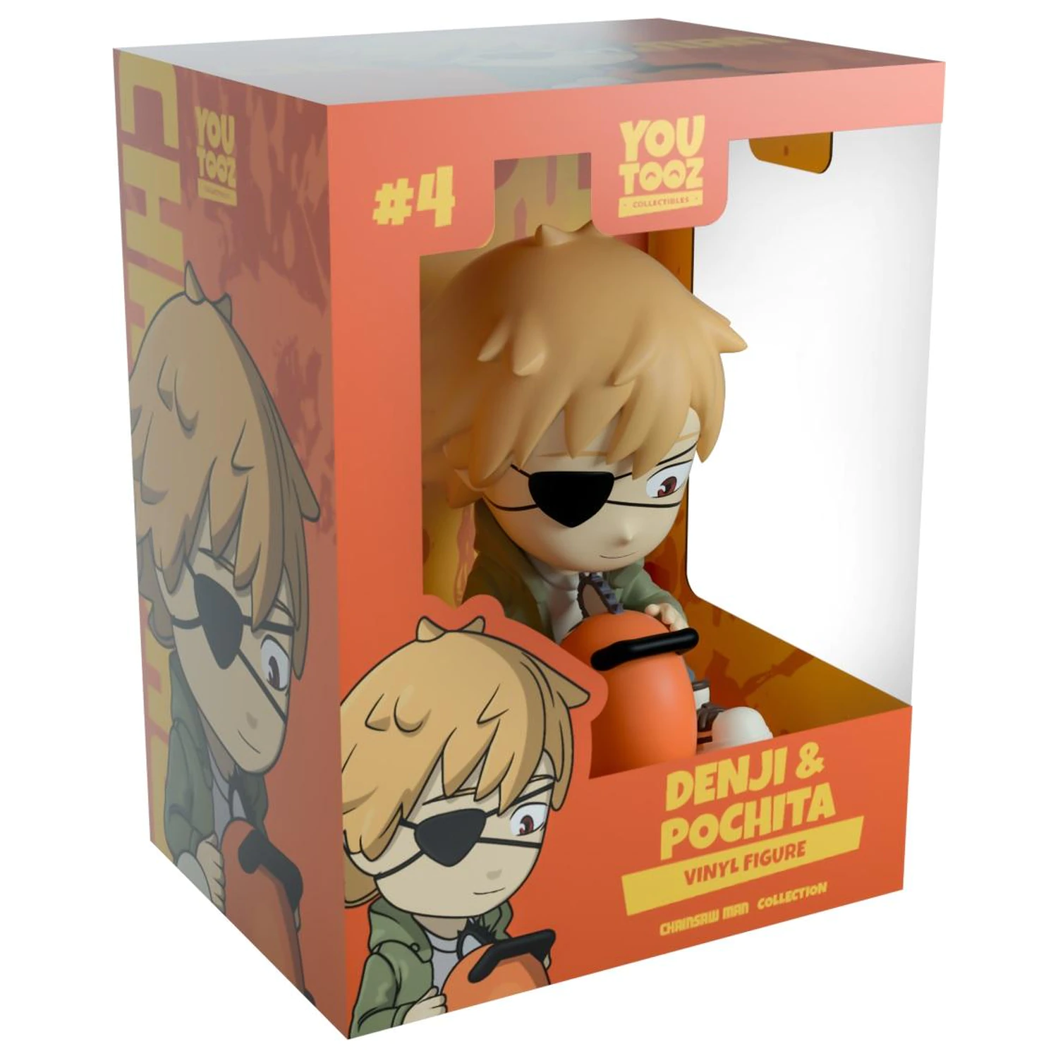 Chainsaw Man Denji & Pochita Figur Youtooz 10 cm Produktfoto