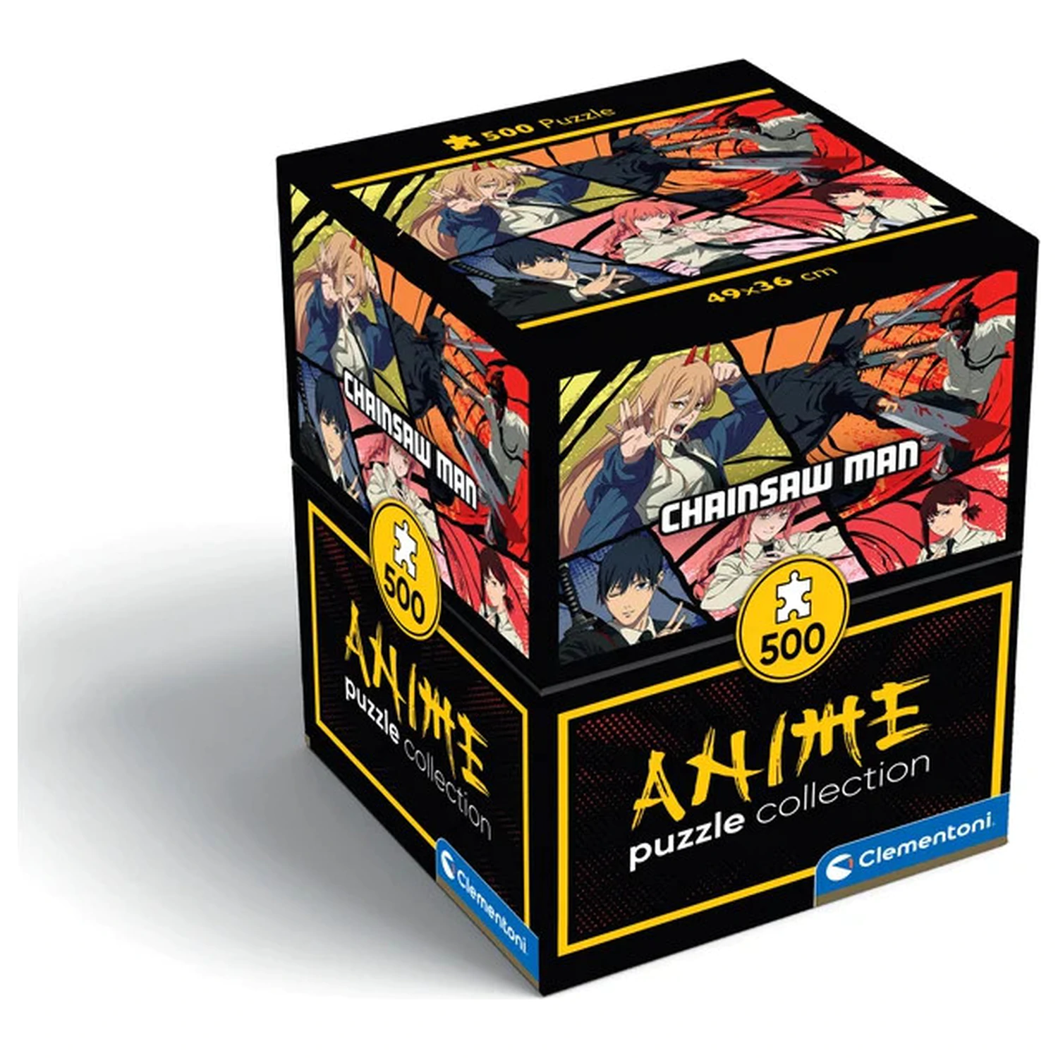 Chainsaw Man Devil Hunter 500-teiliges Cube Puzzle Produktfoto