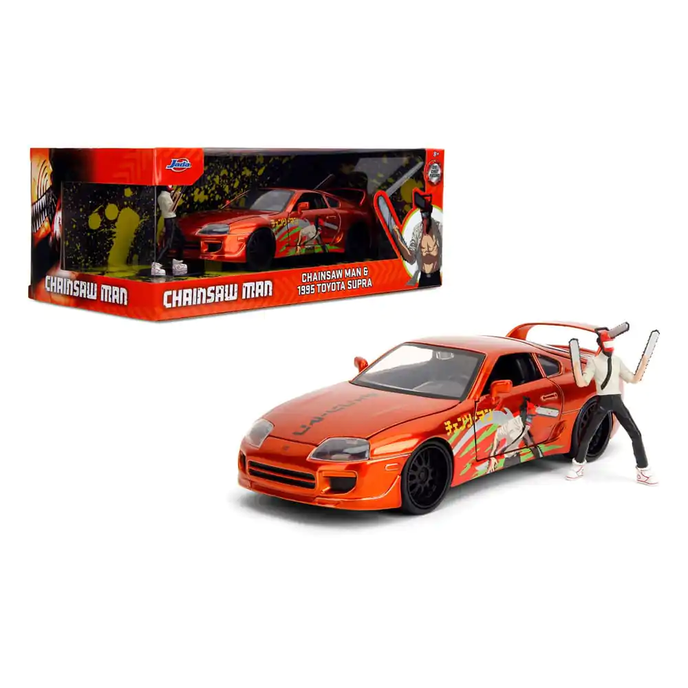 Chainsaw Man Diecast Modell 1/24 1995 Toyota Supra Produktfoto