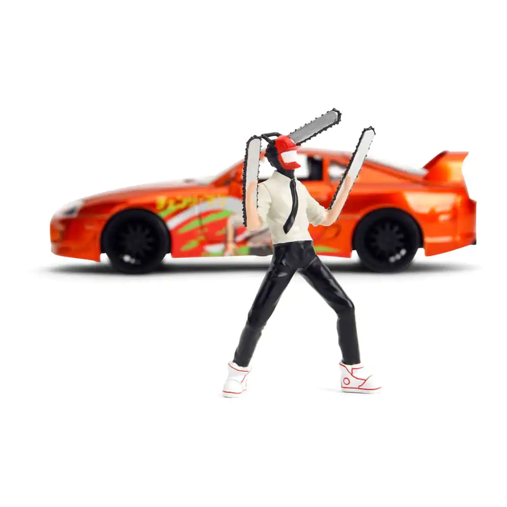 Chainsaw Man Diecast Modell 1/24 1995 Toyota Supra Produktfoto