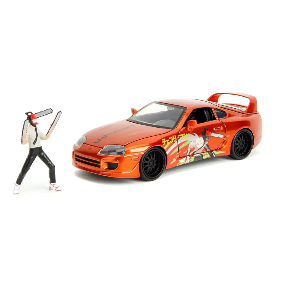 Chainsaw Man Diecast Modell 1/24 1995 Toyota Supra Produktfoto