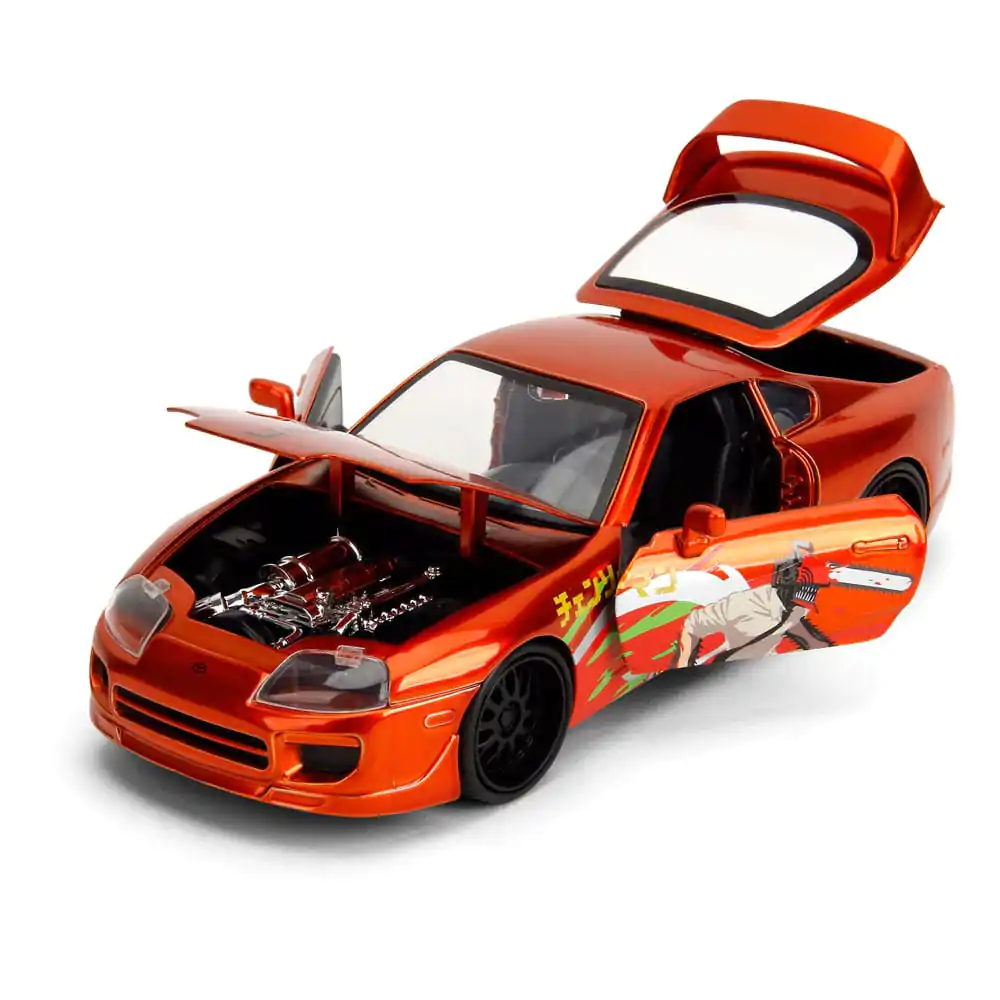 Chainsaw Man Diecast Modell 1/24 1995 Toyota Supra Produktfoto