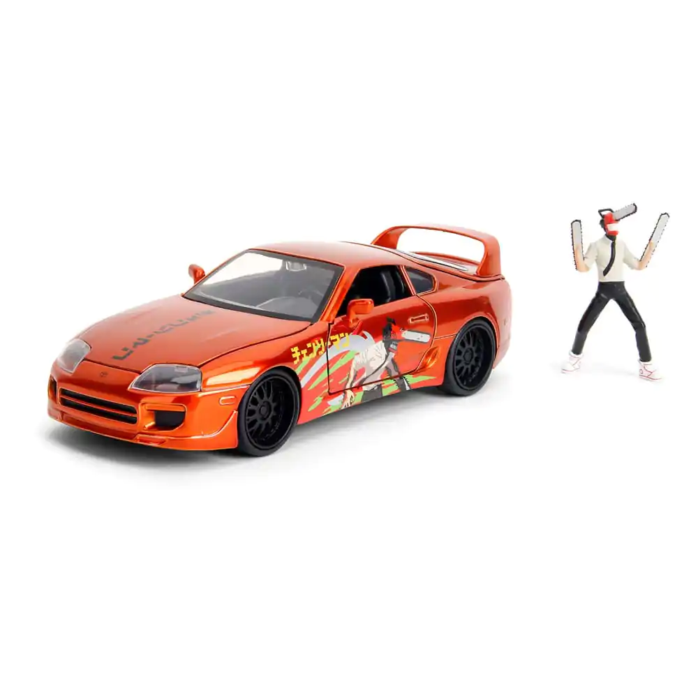 Chainsaw Man Diecast Modell 1/24 1995 Toyota Supra Produktfoto