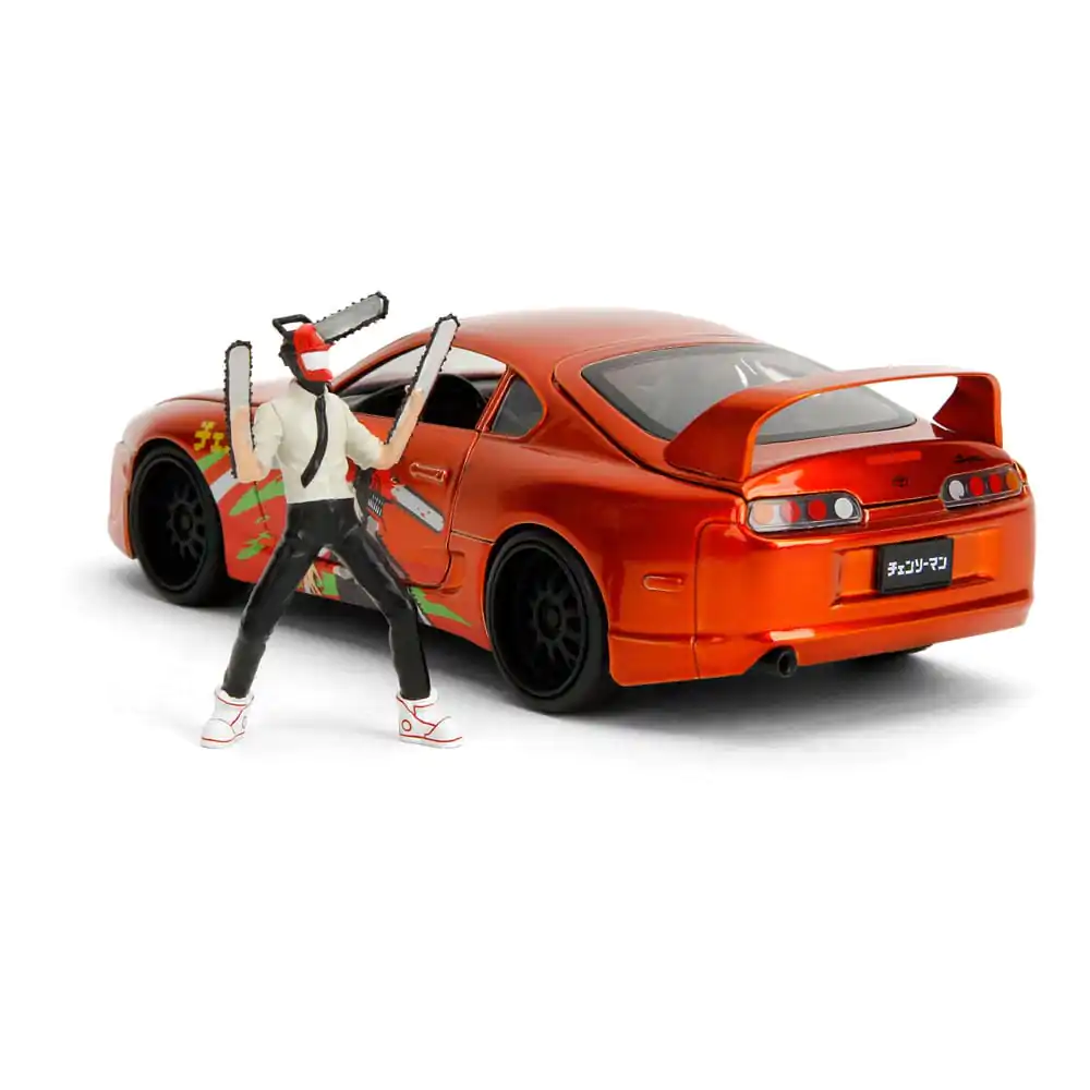 Chainsaw Man Diecast Modell 1/24 1995 Toyota Supra Produktfoto